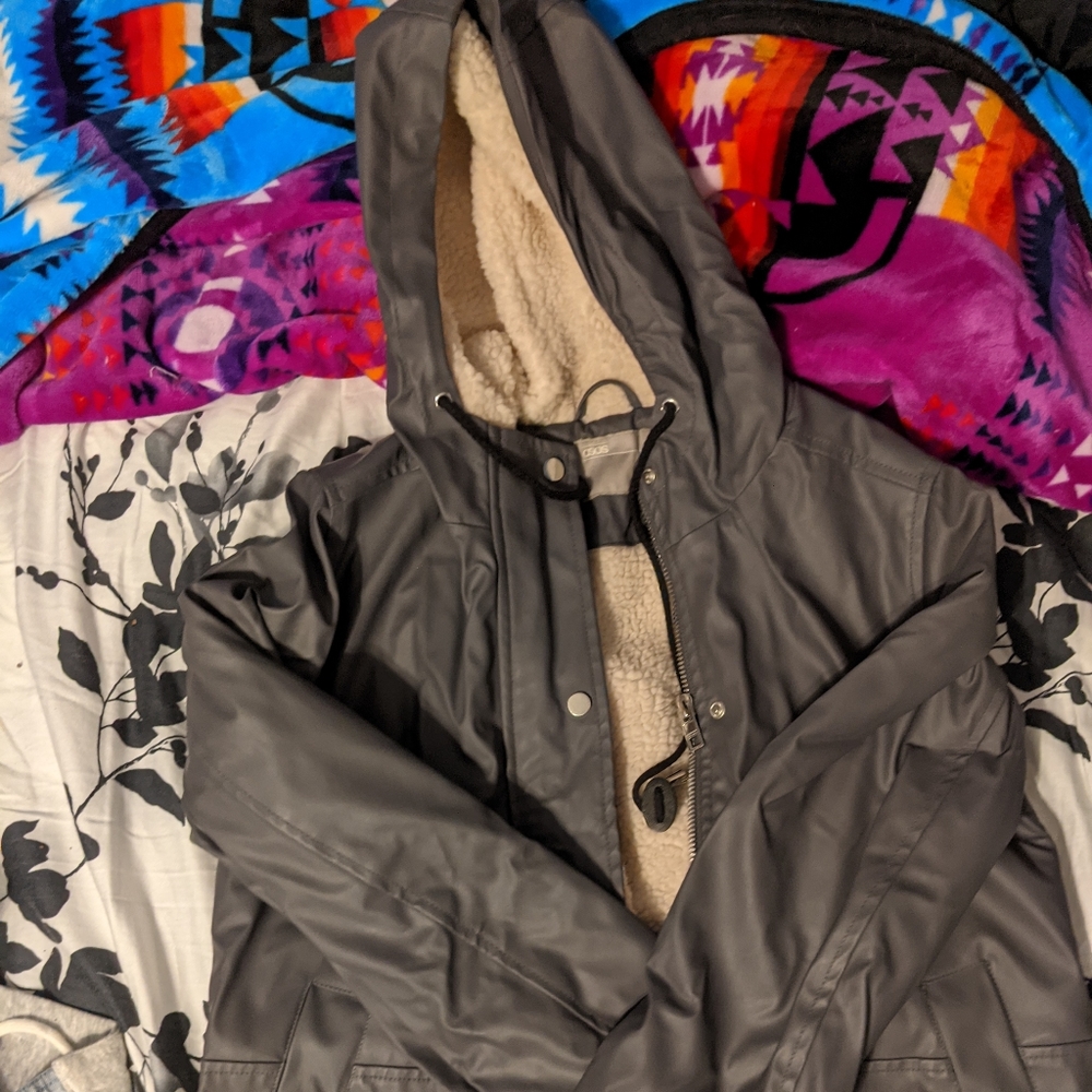 ASOS waterproof jacket/raincoat Sz 2